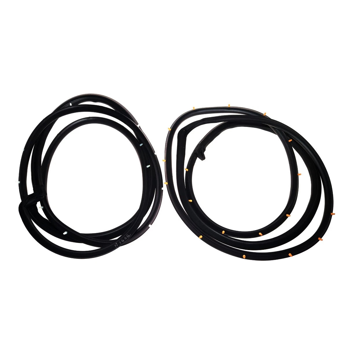 Front Door Weatherstrip Pair for Toyota Corolla 4-Door (1983–1987)