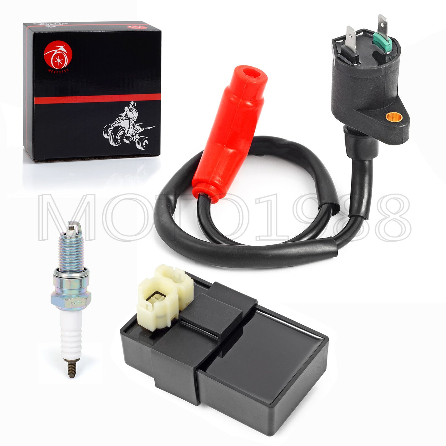 Igniter CDI Box & Ignition Coil for Honda TRX300EX (1993–2006)