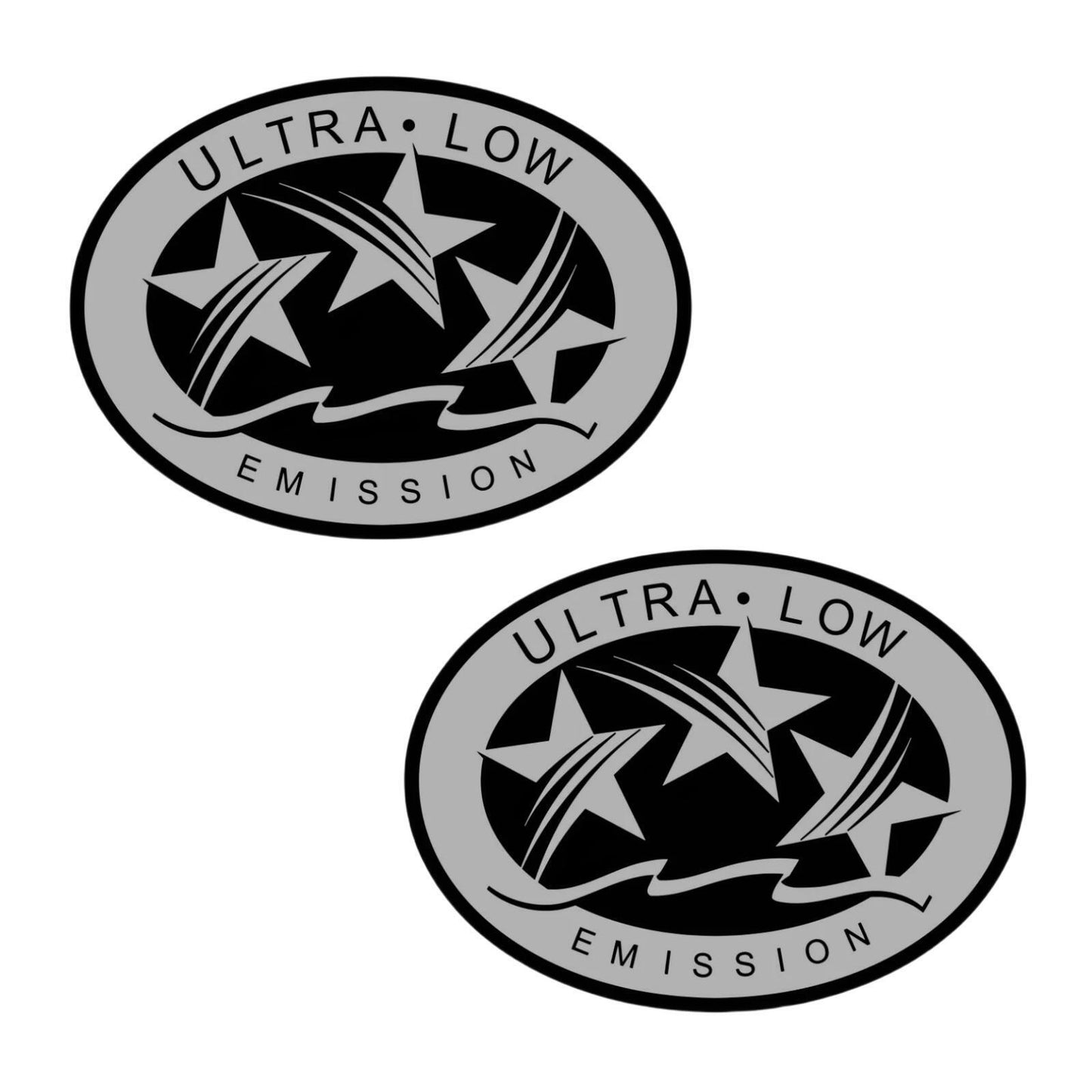 2X Outboard Graphic Sticker Decal for California DOT (3 Star)