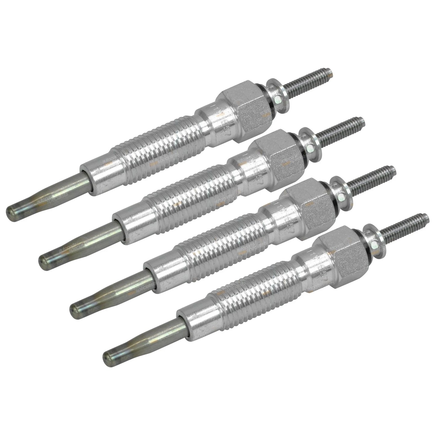 Set of 4 Glow Plugs for Mitsubishi Delica Van (1994–1996) Turbo Diesel