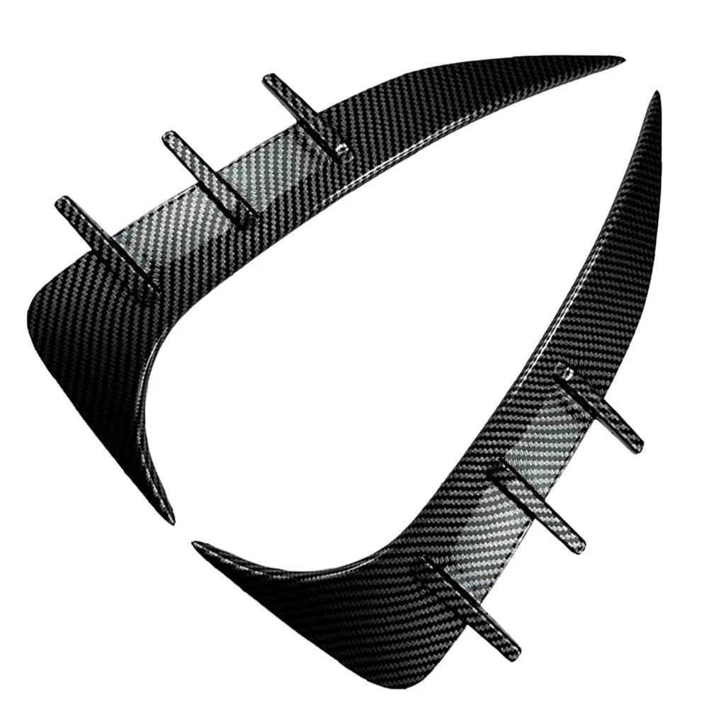 2X Side Windshield Wind Deflector for BMW R1200GS ADV (2004–2012) Clear