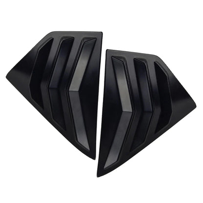 2 x Rear Window Louvers for Nissan Kicks (2017-2021)