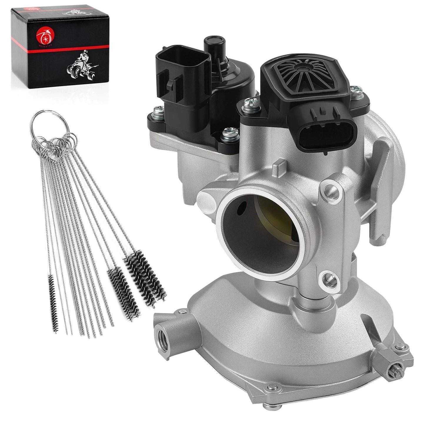 Throttle Body Assembly w/ Clean Brushes 2x4 for Polaris Hawkeye 325