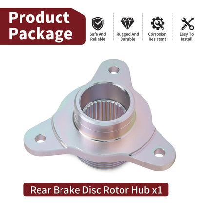 Rear Brake Disc Rotor Hub for Polaris Trail Blazer 250 330 Scrambler 500