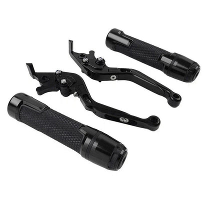Folding Extendable Brake Clutch Lever Grip Set for Yamaha MT-15 XSR155 (2019-2023)