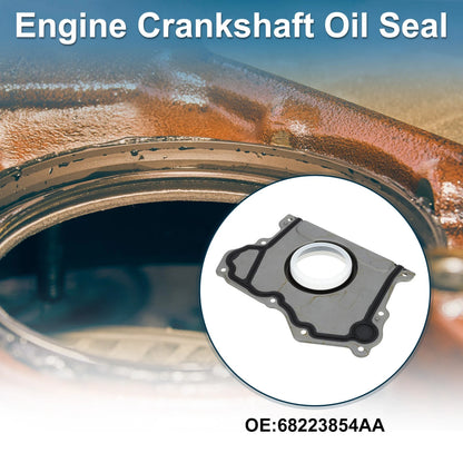 Rear Crankshaft Oil Seal with Flange for Jeep Cherokee, Dodge (No. 68223854AA)