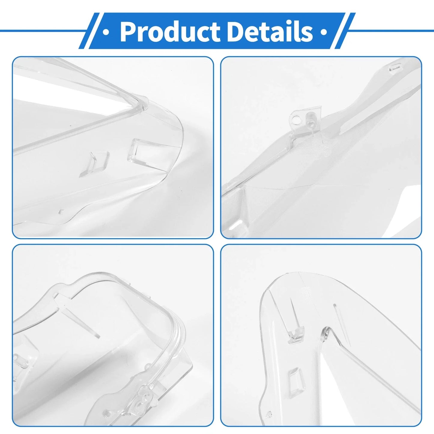 1 x Front Left Headlight Lens Cover for BMW 3 Series (2013 - 2015)