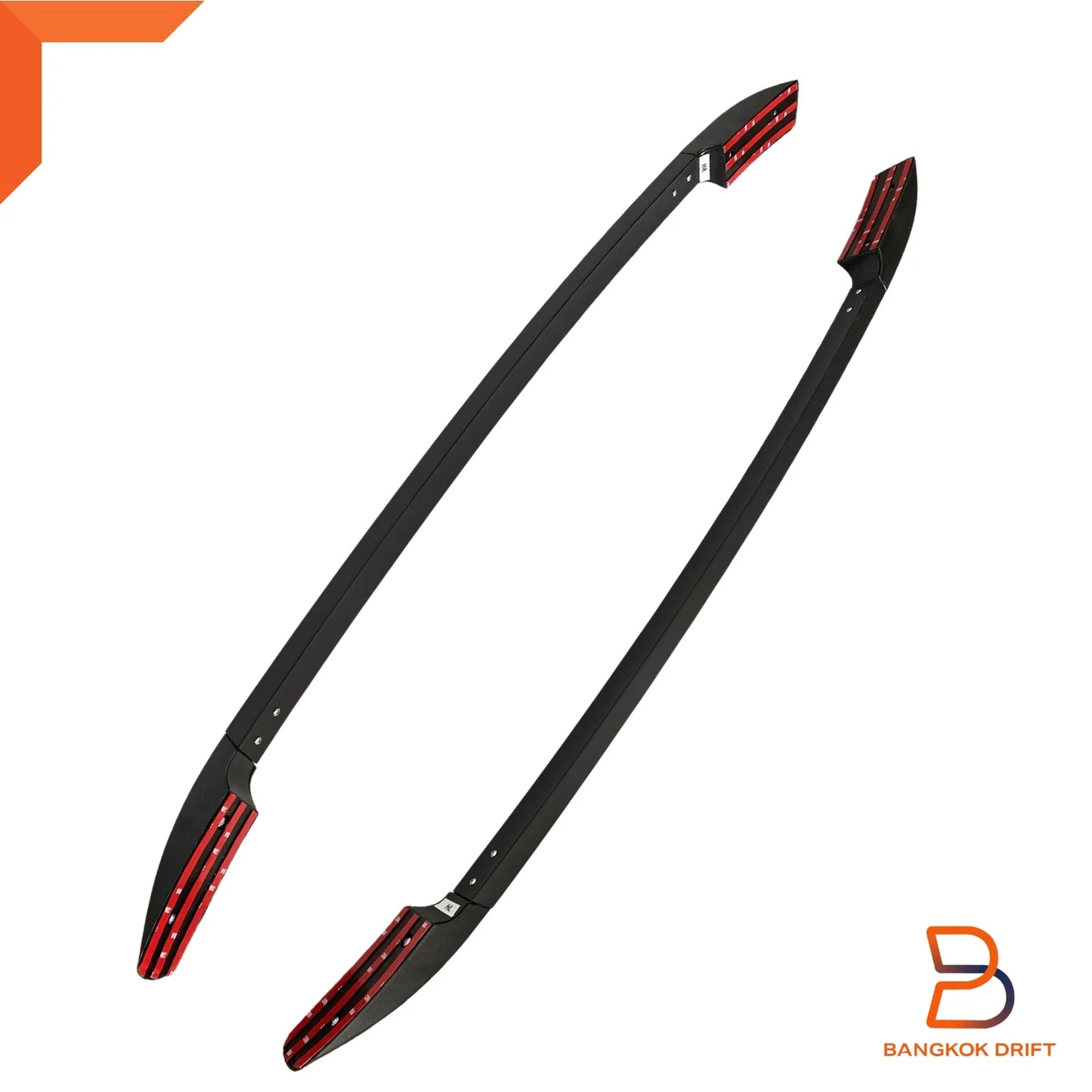 Matte Black Aluminium Roof Rack Bar for Mazda BT-50 Ute (2012-2019)