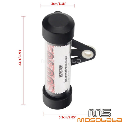 Cylindrical Tube Holder for Universal Motorcycle Motorbike Accessory
