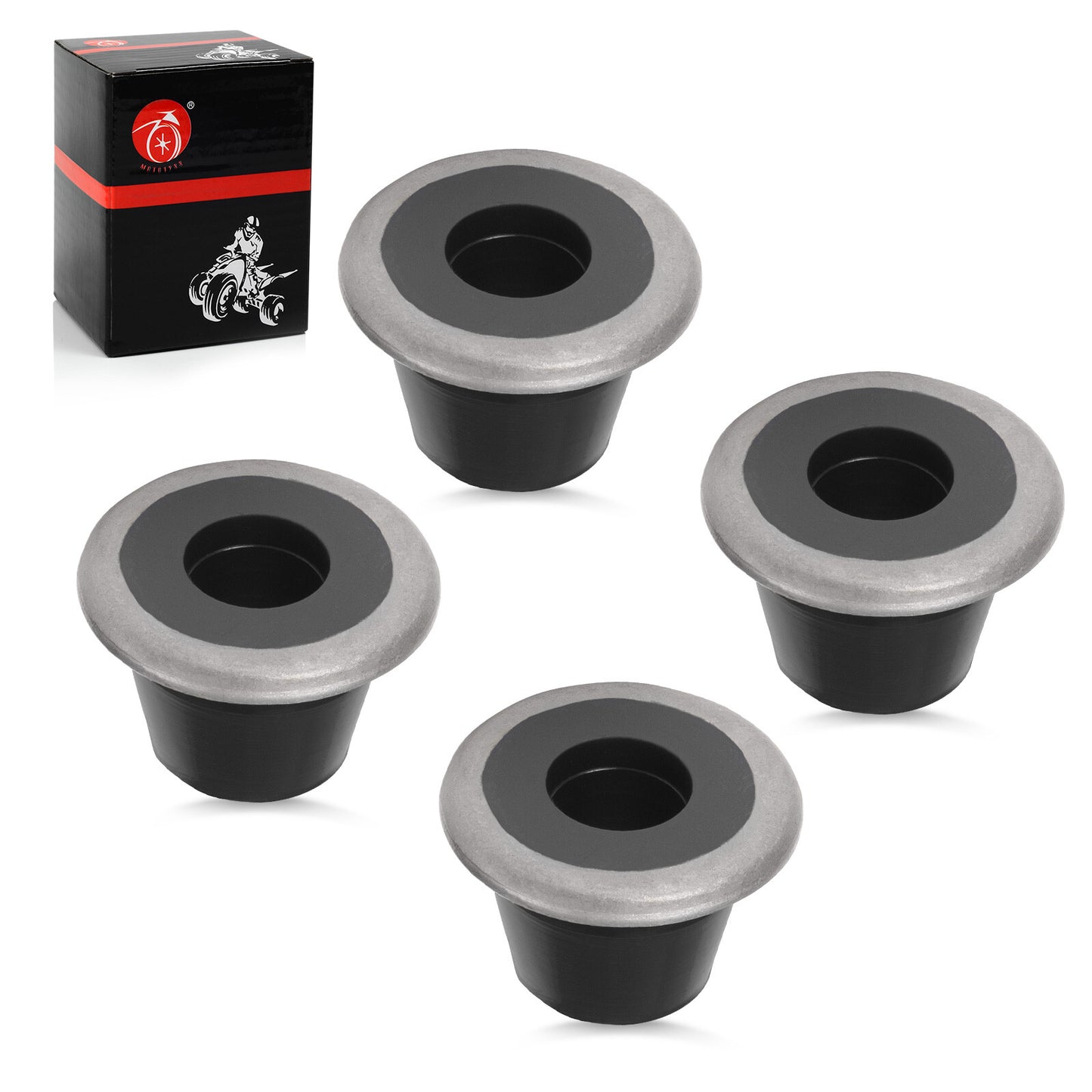 Set of 4 Handlebar Rubber Mount Bushings for Honda CRF450R (2002–2023)
