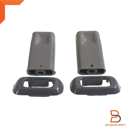 Grey Door Lock Control Holder + Knob Pin for Toyota Hilux 4Runner (88-96)
