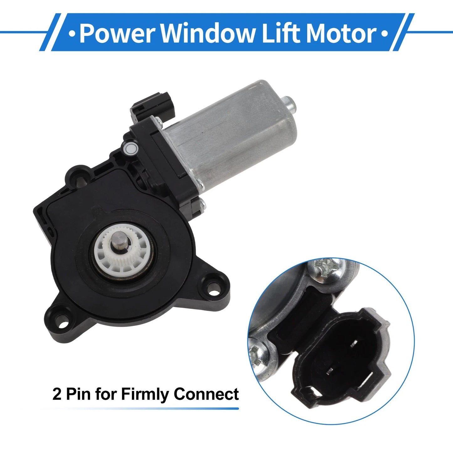 Power Window Regulator Lift Motor for Hyundai Elantra Hatchback (2017–2020)