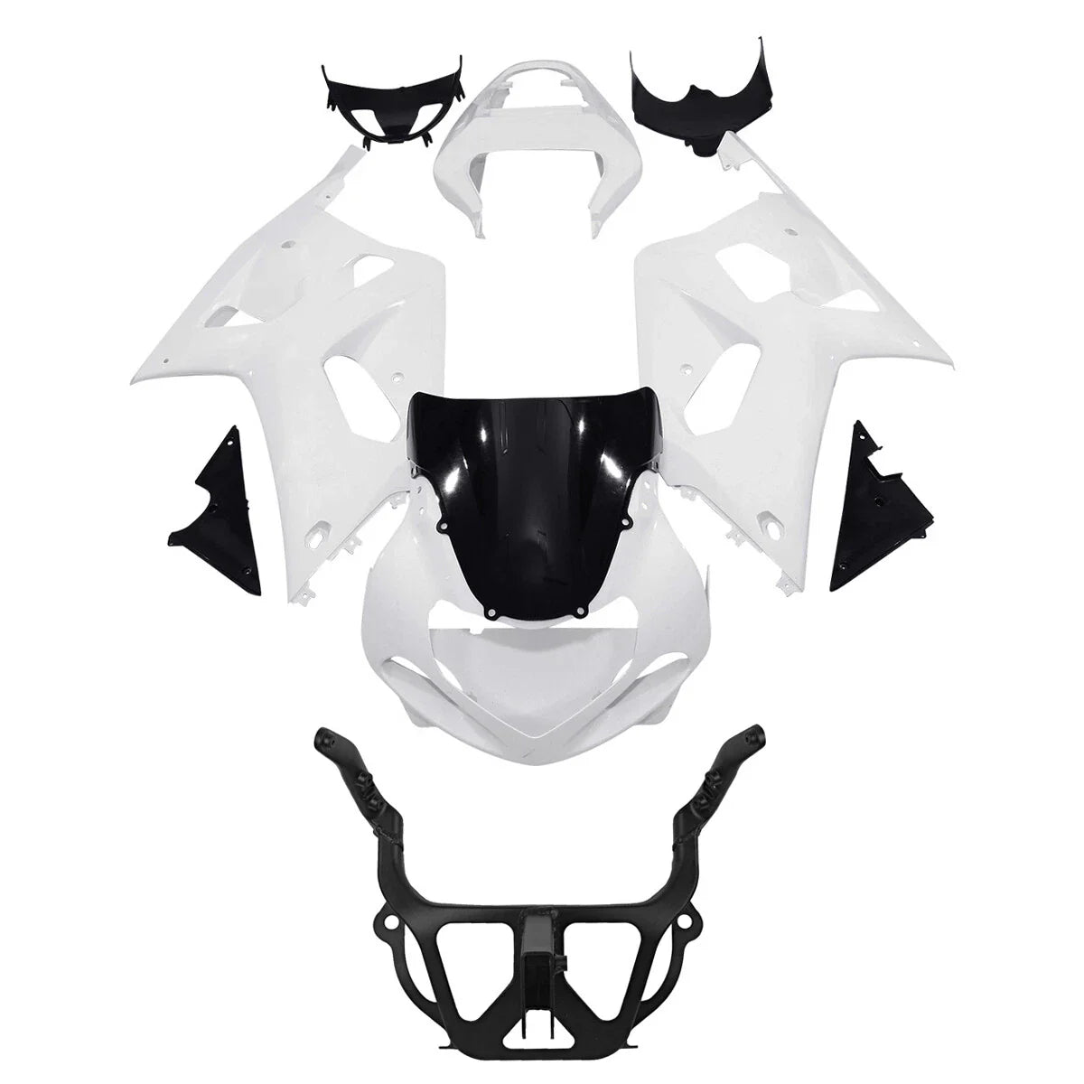 Unpainted Fairing Bodywork Stay Bracket for Suzuki GSXR600 GSXR750 (2001-2003)