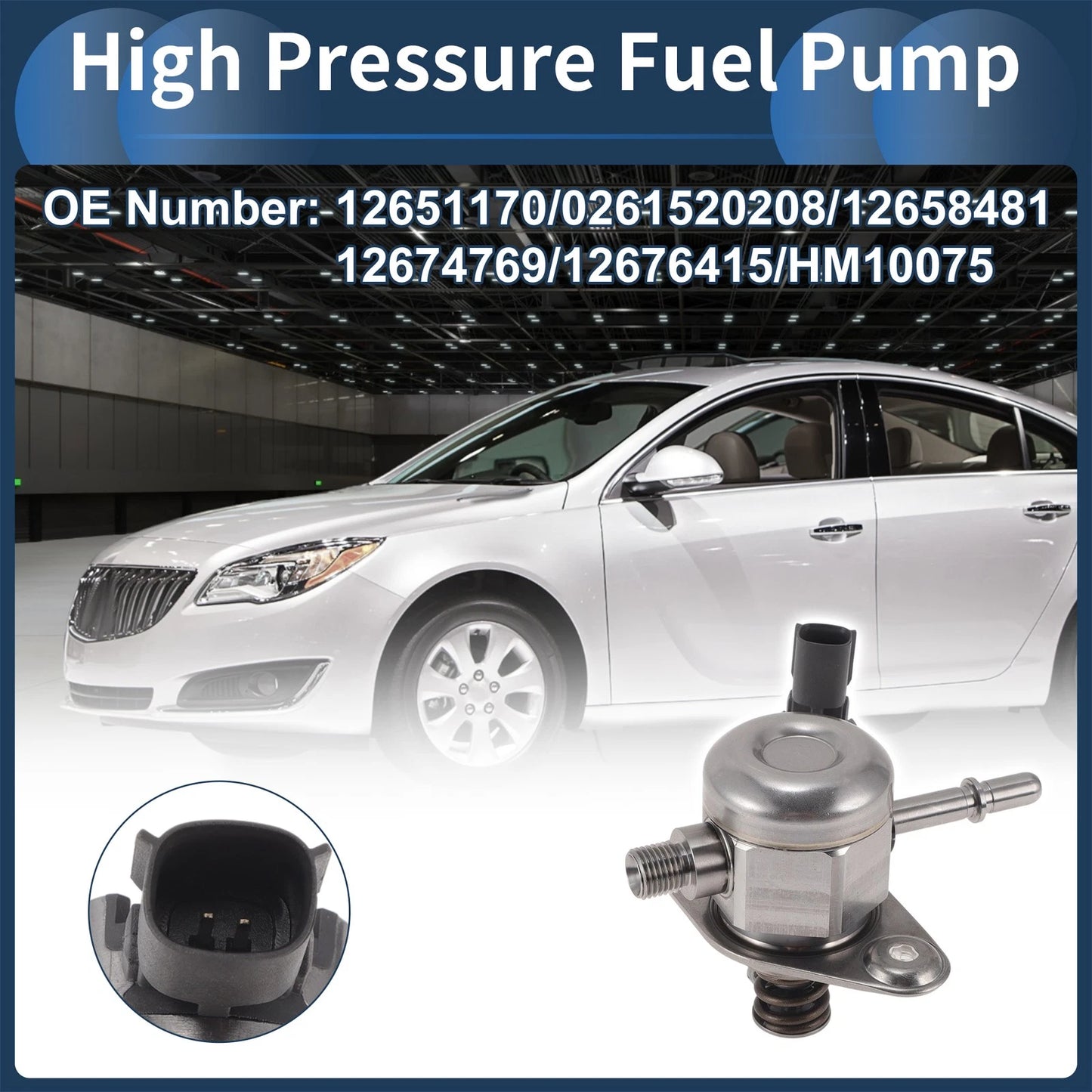 High Pressure Fuel Pump for Buick Regal (2014–2017) & Chevrolet Malibu (2014–2017) No. 12651170