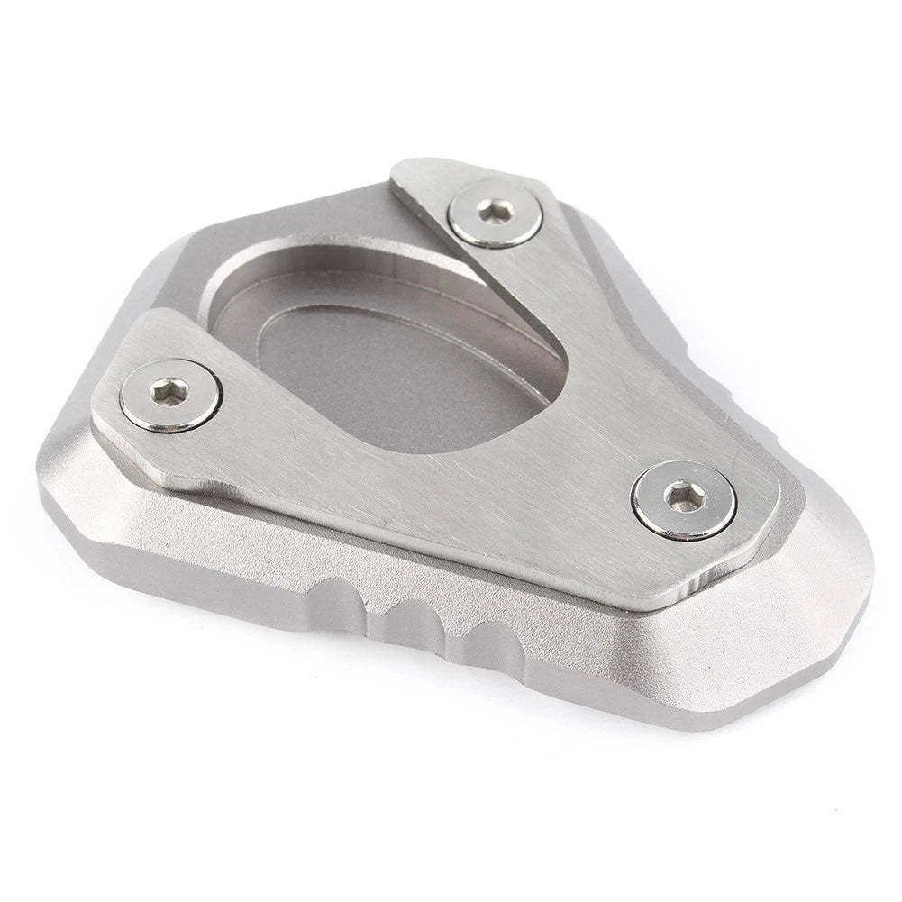 Side Kick Stand Extension Plate Pad for Kawasaki Z650 (2017–2018) Aluminum