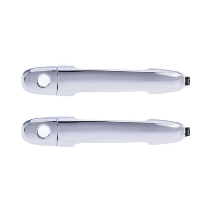 Set of 2 Chrome Outer Door Handles for Toyota Camry RAV4 Hilux