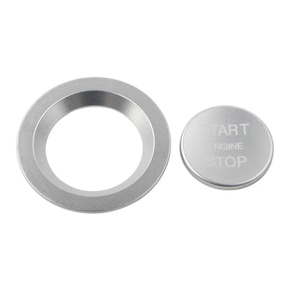 Keyless Engine Push Start Button w/ Ring for Land Rover & Jaguar (2013-2023)