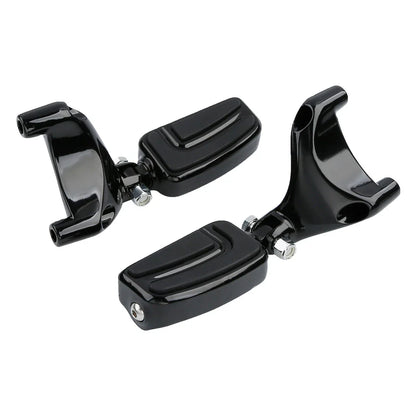 Black Passenger Footpegs for Harley Sportster 883 1200 (2004-2013)