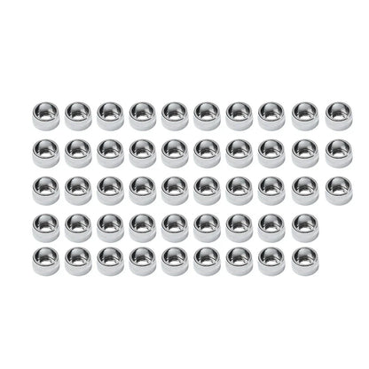 48X Chrome Engine Bolt Topper Caps for Harley Twin Cam Touring Dyna