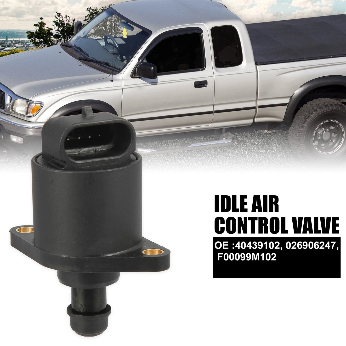 Idle Air Control Valve 40439102 026906247 with Gasket for VW Gol Parati (1995–2005)
