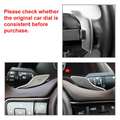 Steering Wheel Shift Paddle Extensions for Lexus RX NX UX LX ES LS RZ LM Red
