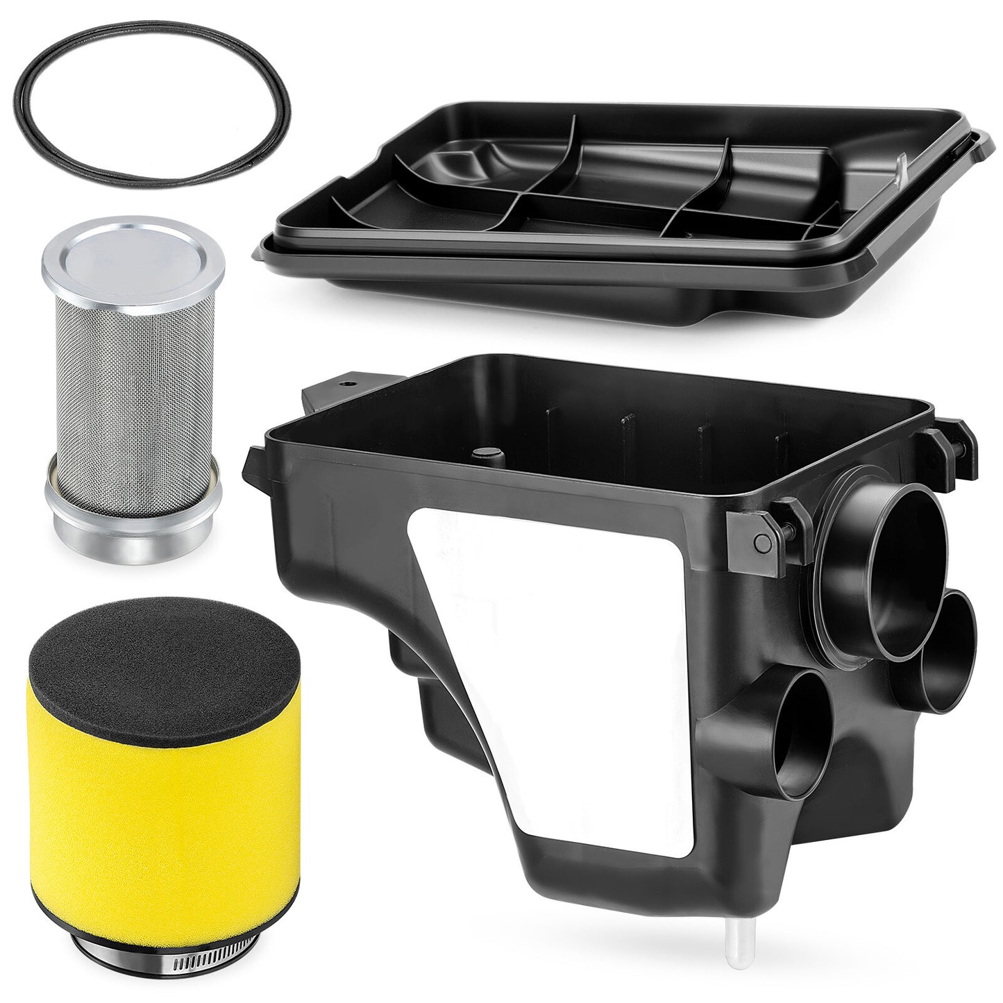 Air Box Air Cleaner Filter with Lid for Honda TRX300EX Sportrax (1993–2008)