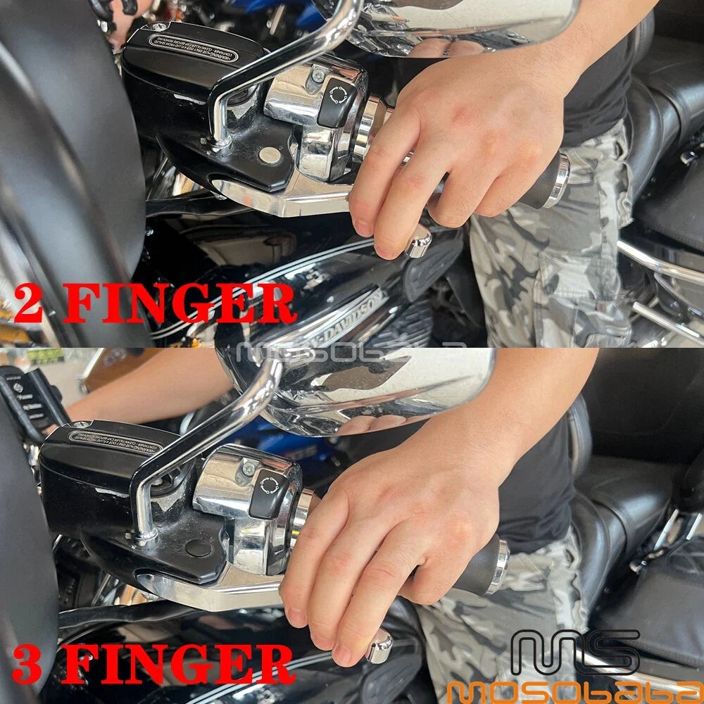 Finger Handlebar Hand Brake Clutch Lever for Harley Softail (2016-2023)