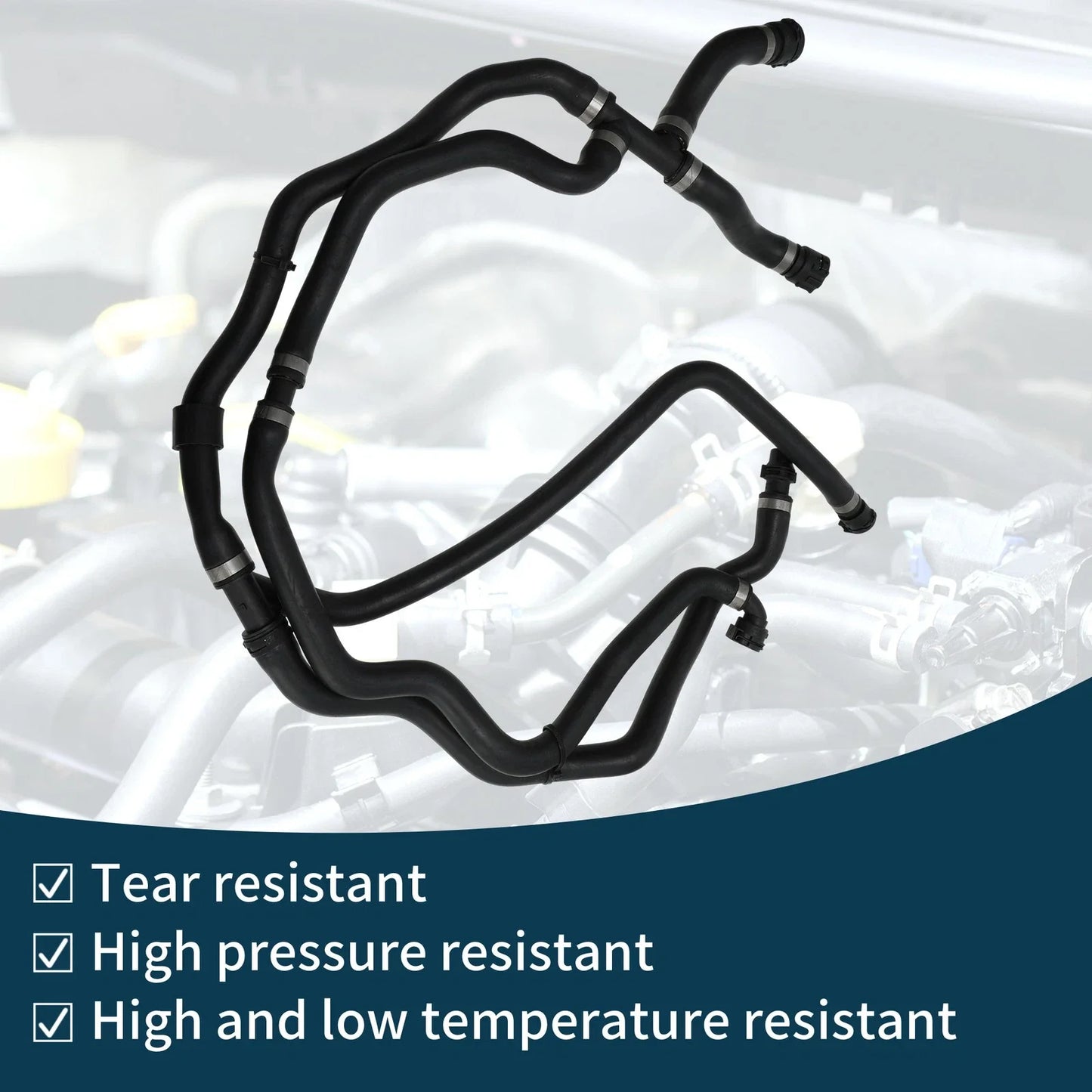 Radiator & Heater Hoses for BMW 5 Series (2009 - 2010)