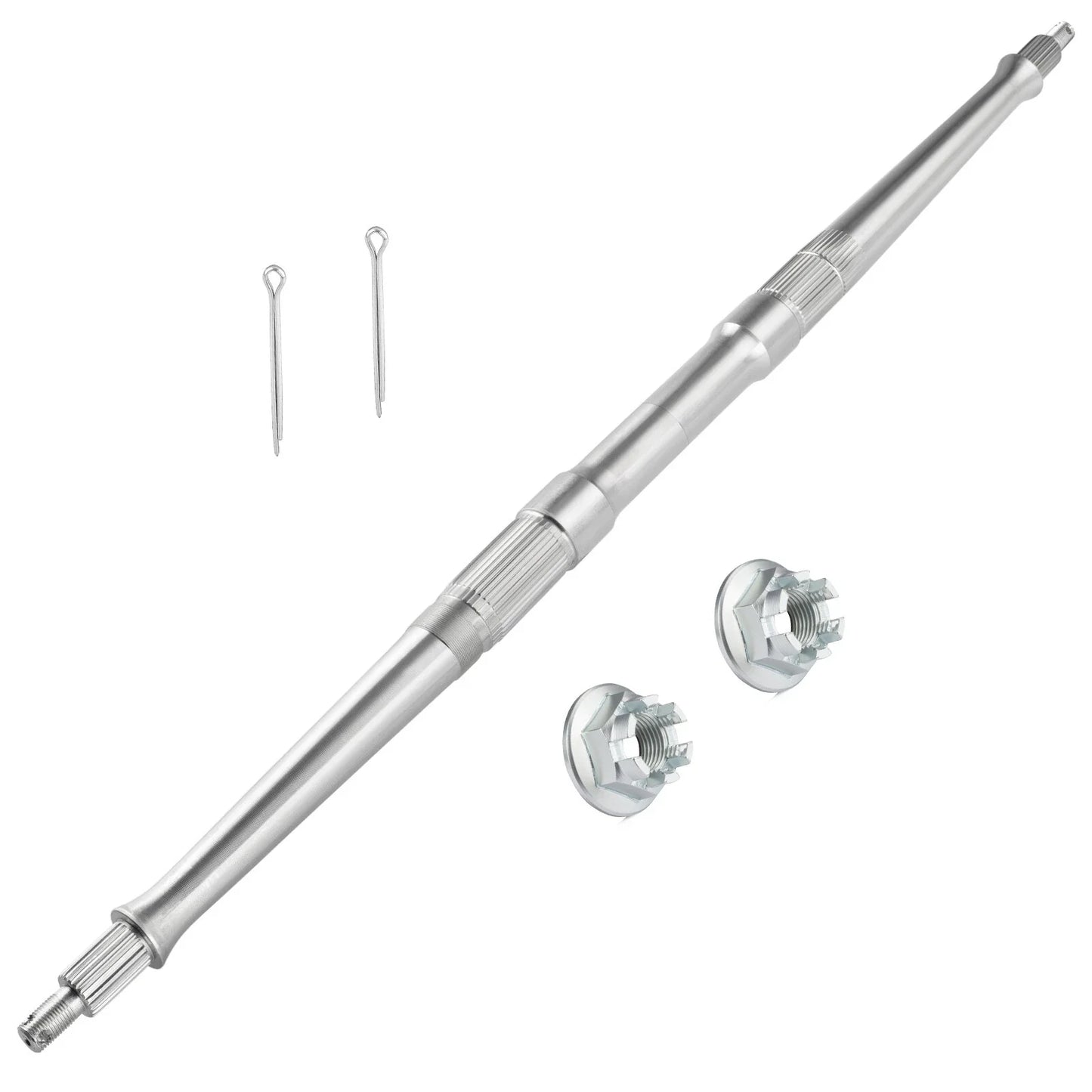 Rear Axle Shaft w/ Nut Pin for Yamaha Raptor 700R (2006–2025)