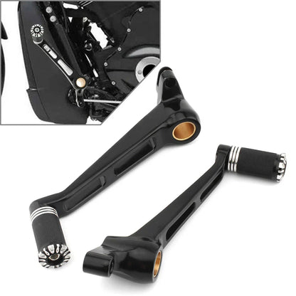 Black Brake Shifter Lever Arm Pedal Peg for Harley V-Rod Muscle (2009-2017)
