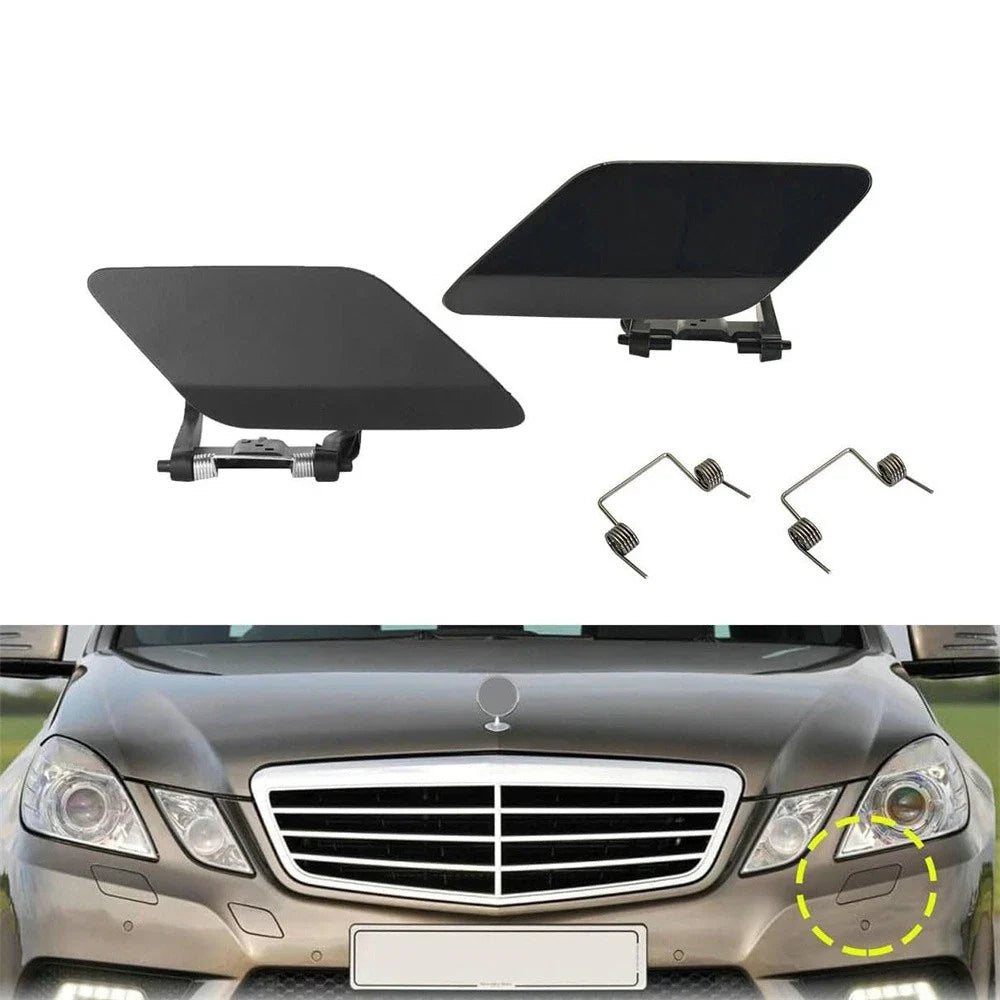 Front Headlight Washer Covers for Mercedes-Benz E-Class W212 (2009-2013)