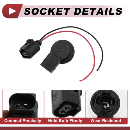 Set of 1 Turn Signal Light Socket Wiring for Volkswagen Passat (2010–2014) No. 6R0953123A