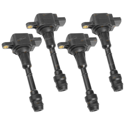 Set of 4 Ignition Coils for Nissan X-Trail T30 (2001–2007)