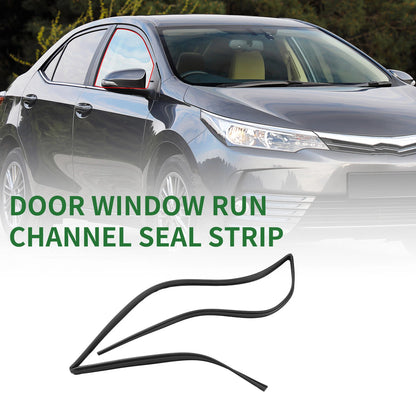 1 Pc Front Right Door Window Run Channel Seal Strip No. 6814102060 for Toyota
