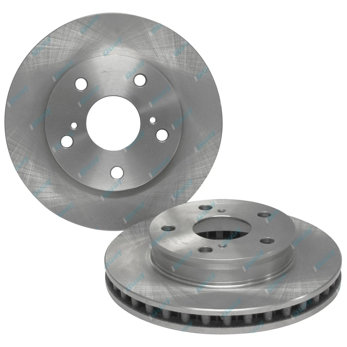 2 Front Disc Brake Rotors for Toyota Hilux GGN15 KUN16 TGN16 2005-2015