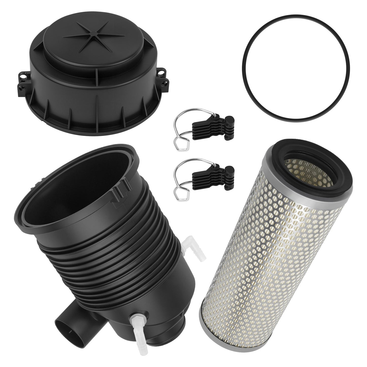 Air Box Cover with Intake Filter Kit for Polaris Ranger 400 500 700 800