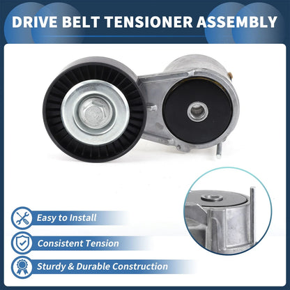 Belt Tensioner for Chevrolet Astra (2008) - Metal, 1 x Piece