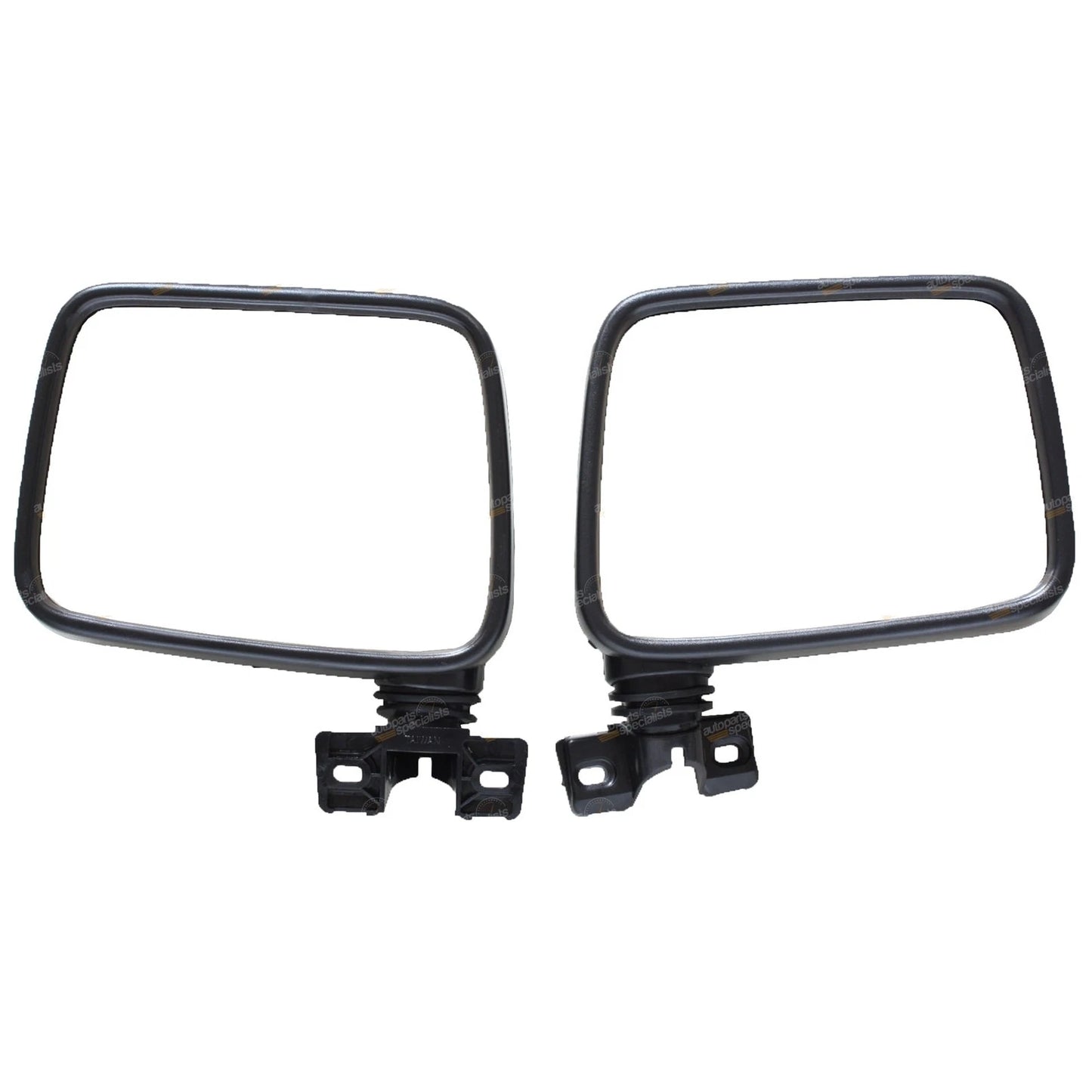 Set of 2 Skin Mount Door Mirrors for Holden TF Rodeo (1988–1997)