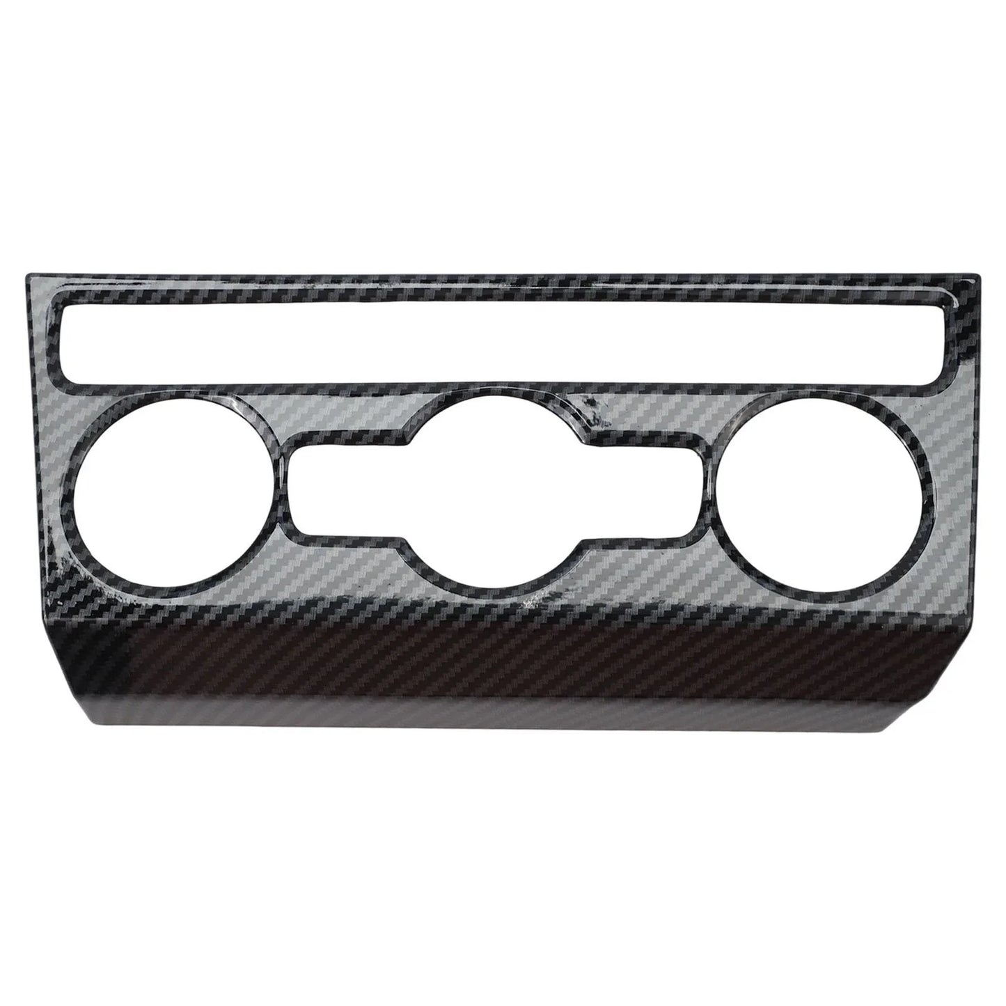 Decorative Carbon Fiber Trim for VW T-Roc Air Conditioning Knobs (2017–2023)