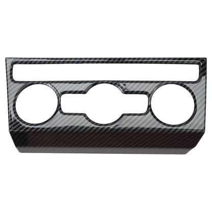 Decorative Carbon Fiber Trim for VW T-Roc Air Conditioning Knobs (2017–2023)