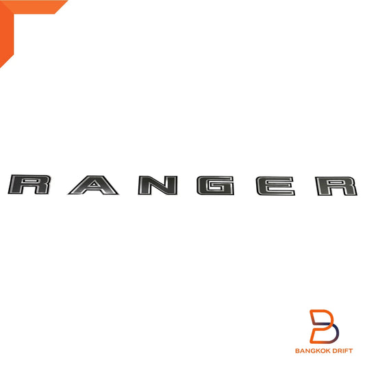 Rear Tailgate Insert Letters Decal Sticker for Ford Ranger PX3 (2018-2021)