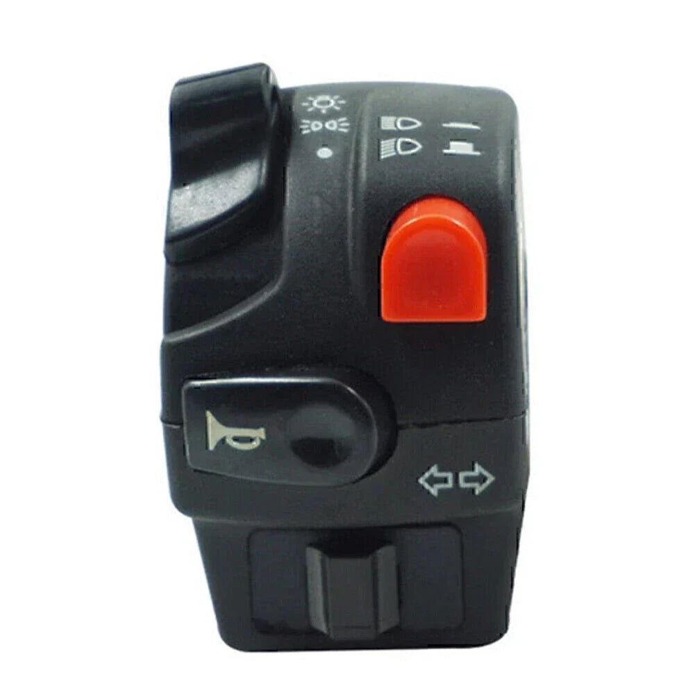 7/8" Motorcycle Horn Button Turn Signal Electric Fog Light Switch for Harley