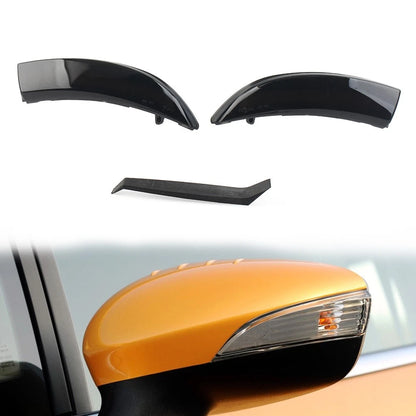 GPS Navigation Panel Cover Trim for Ford Mondeo (2013–2020) Black Red Line