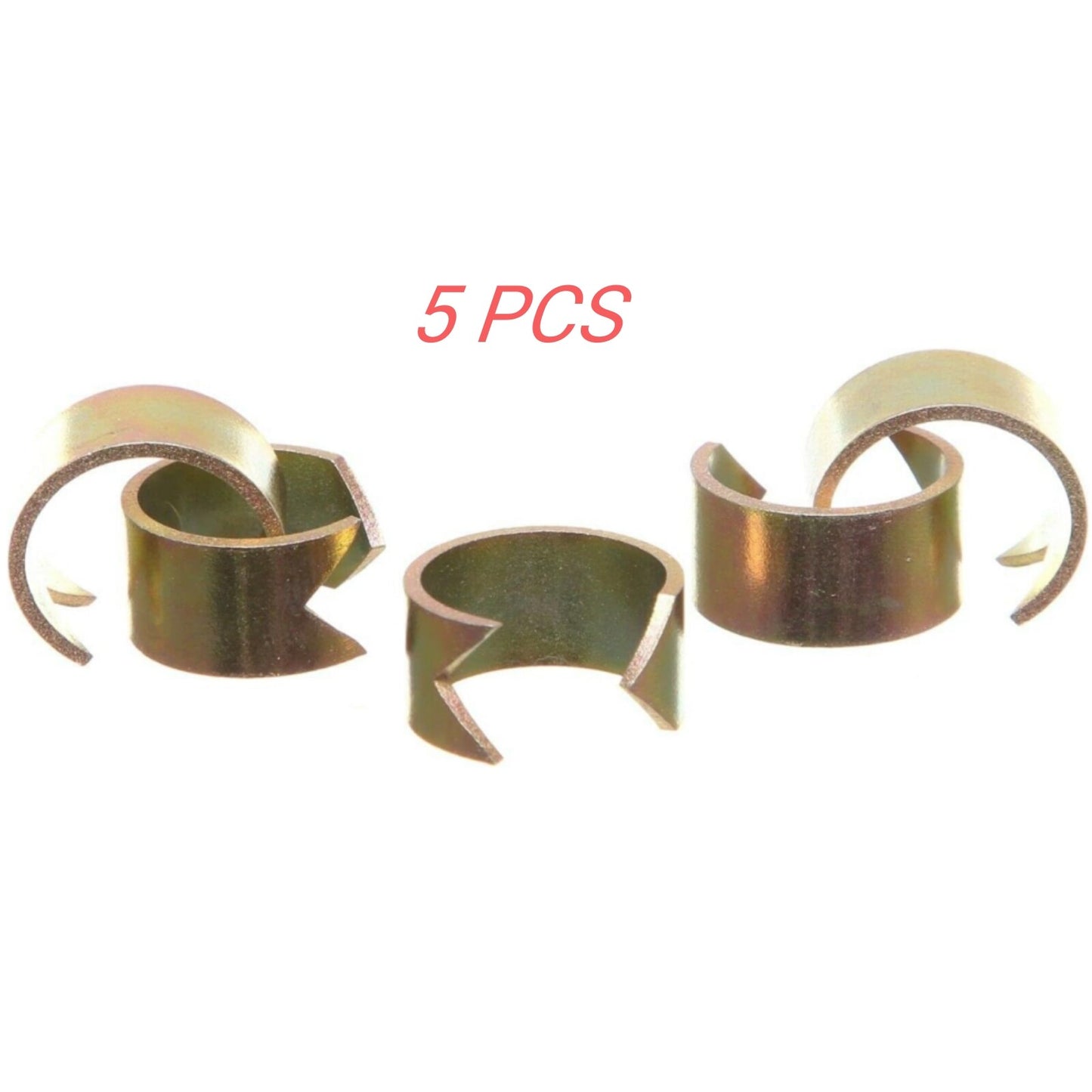 Set of 5 Shift Shaft Bellows Clamps for Mercury Mercruiser (Various Years)