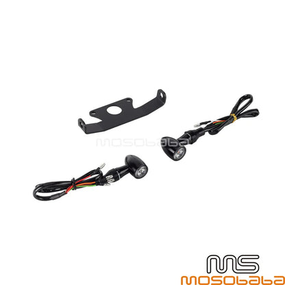 Rear LED Turn Signal Taillight w/Bracket & Wire Adapter for Sportster (21-23)
