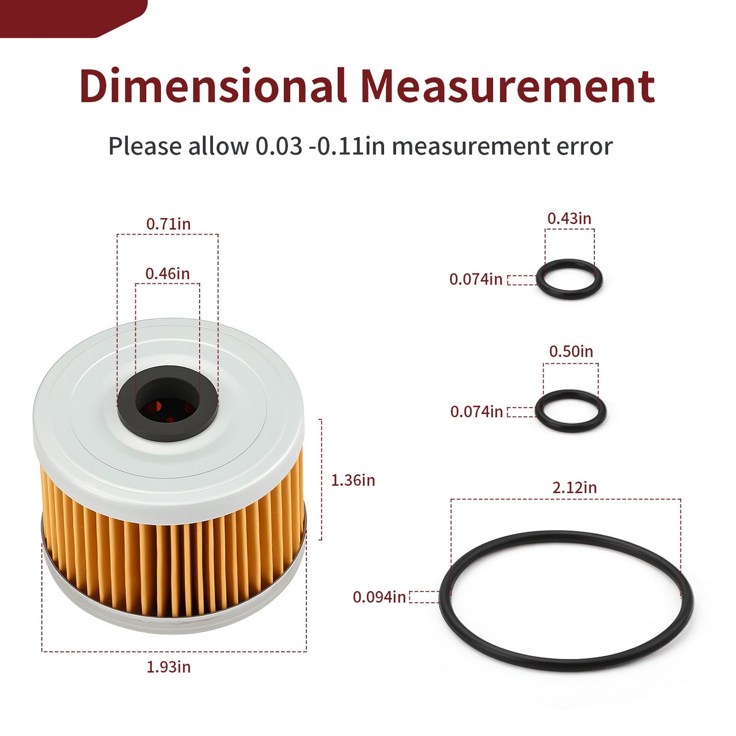Oil Filter & Spring for Honda FourTrax 300 TRX300/FW (1998–2000)