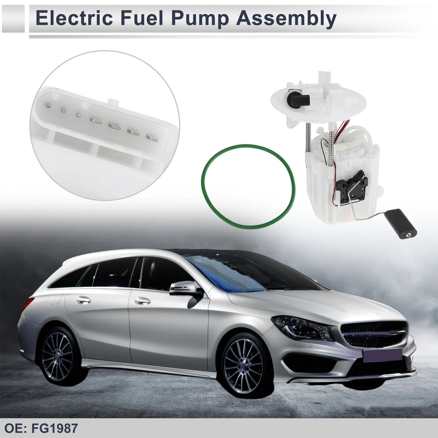Fuel Pump Assembly for Mercedes Benz CLA250 C117 X156 2014-2020 L4 2.0L Gas