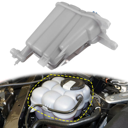 Coolant Radiator Reservoir Tank 8K0121405E with Cap & Sensor for Audi S5 Q5 (2008–2017)