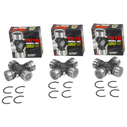 Set of 3 Universal Joints for Civillian Bus W40 W41 TD42 (4.2L)