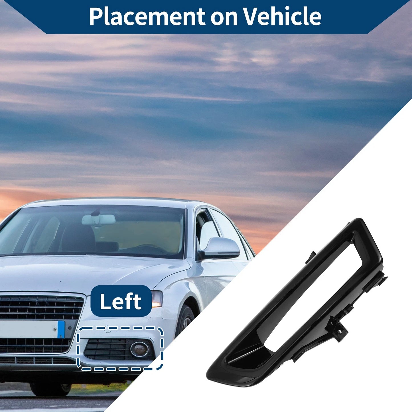 Front Left Fog Light Grill for Land Rover Discovery Sport (No.LR061234)